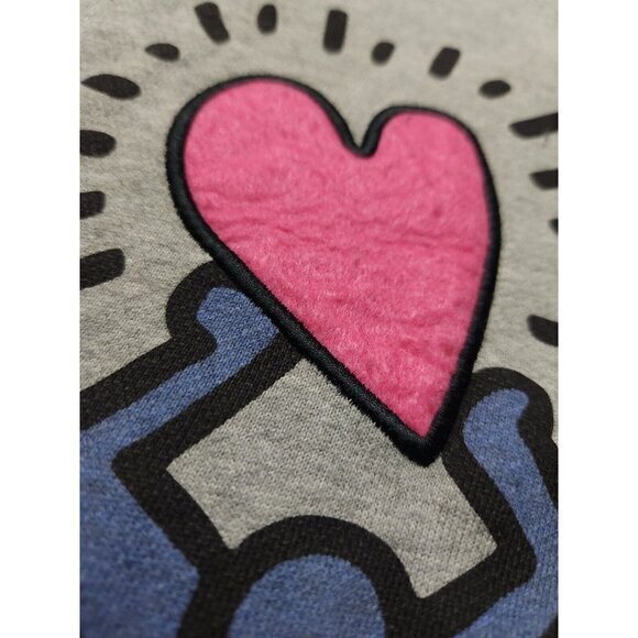 Uniqlo SPRZ NY Keith Haring Hoodie Art Sweatshirt Womens Large - Picture 4 of 9